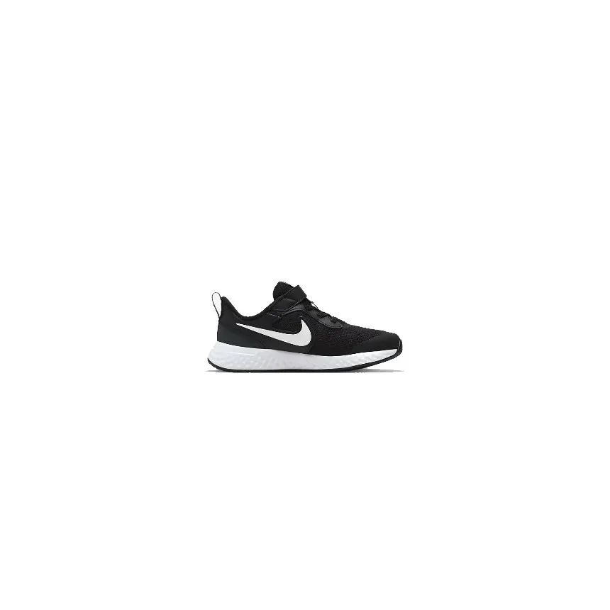 Zapas Nike Revolution 5 Negra/ Blanca