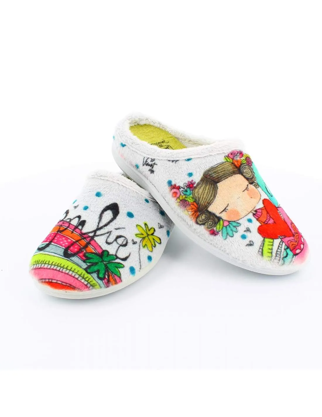 Zapatilla de Casa "Confía" Everest Gris