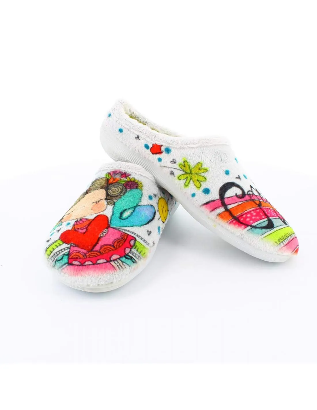 Zapatilla de Casa "Confía" Everest Gris