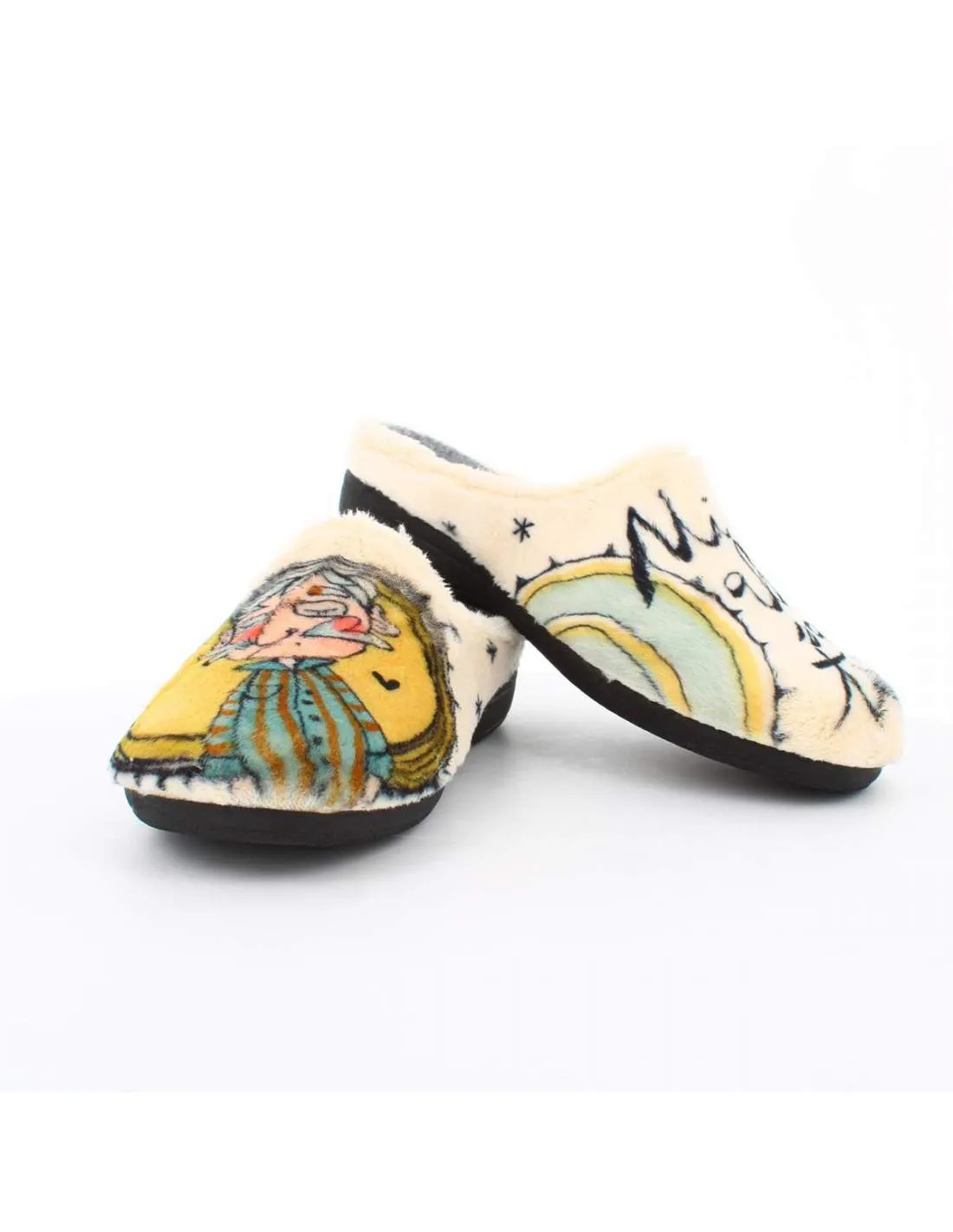 Zapatilla de Casa "Mi abuelo sabe todo" Everest Beig