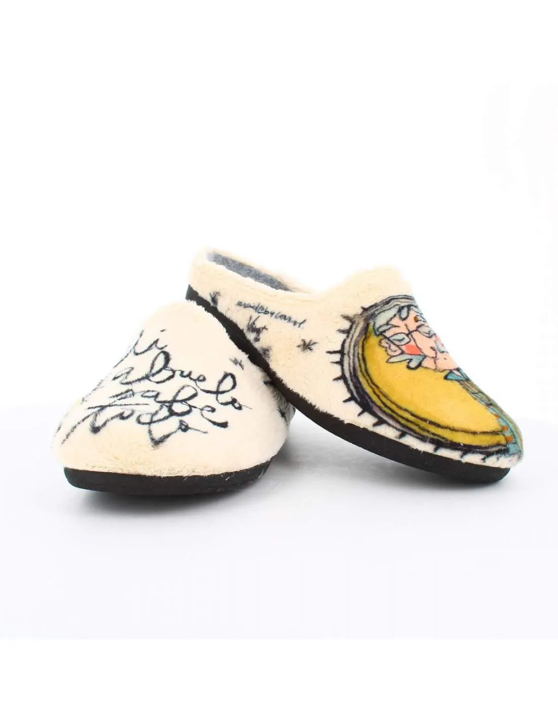 Zapatilla de Casa "Mi abuelo sabe todo" Everest Beig