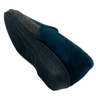 Zapatilla invierno mujer cerrada Soca en azul