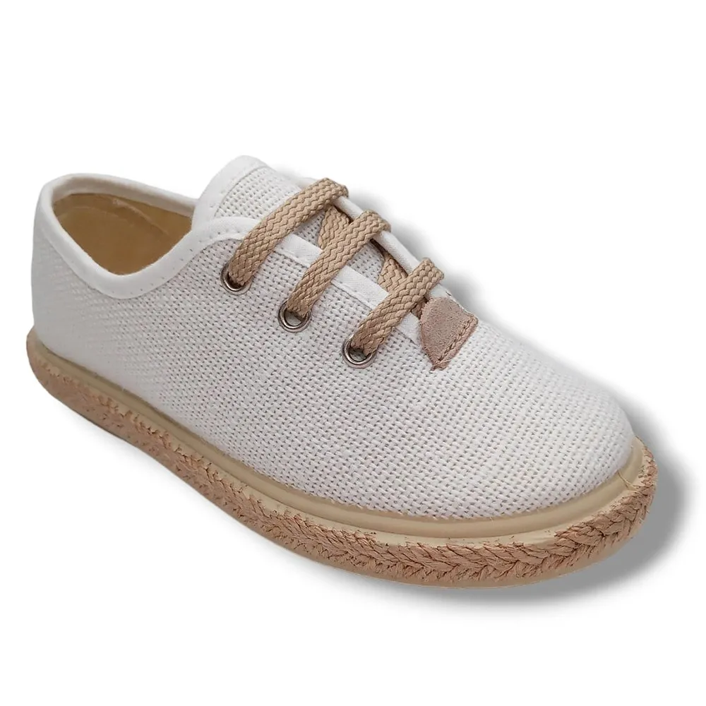 ZAPATILLA LINO VULPEQUES 1000LC BLANCO CORDONETS