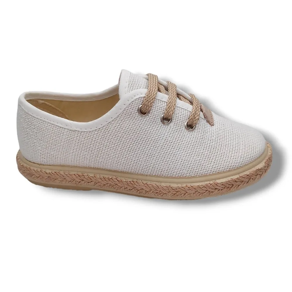 ZAPATILLA LINO VULPEQUES 1000LC BLANCO CORDONETS