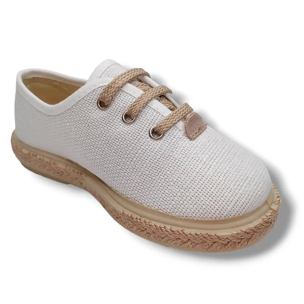 ZAPATILLA LINO VULPEQUES 1000LC BLANCO CORDONETS