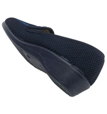 Zapatilla mujer gomas laterales Nevada en azul marino
