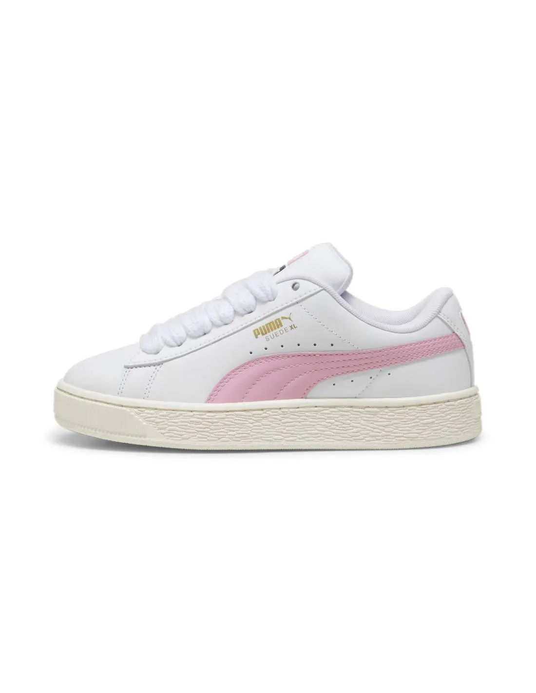 ZAPATILLA MUJER MODA PUMA SUEDE XL BLANCOROSA