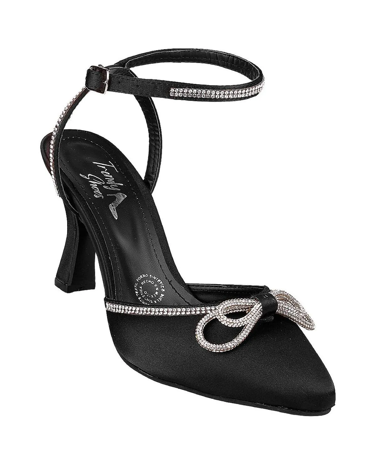 Zapatilla Mujer Negro Trendy Shoes 24504100
