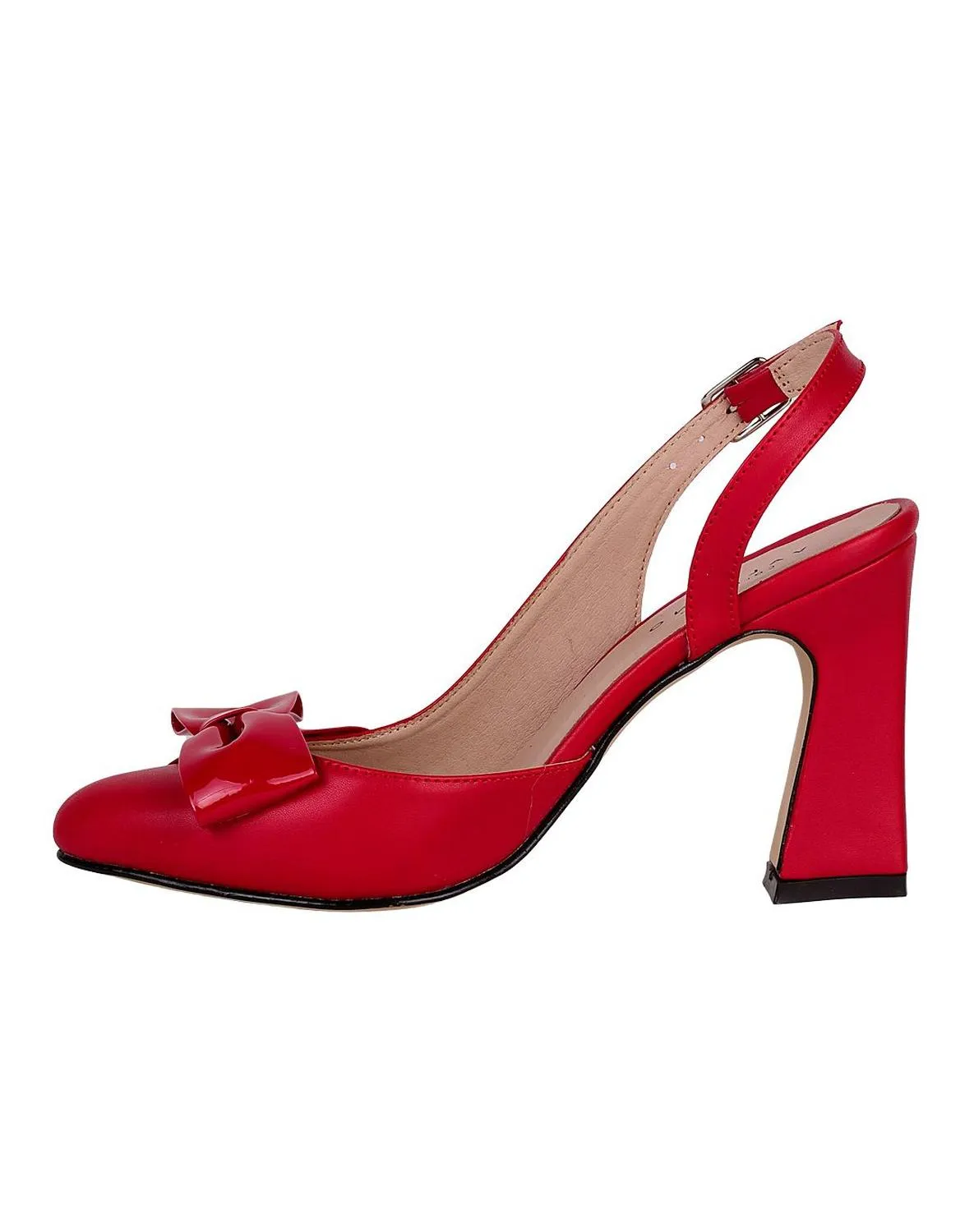 Zapatilla Mujer Tacon Rojo Valdano 01404103