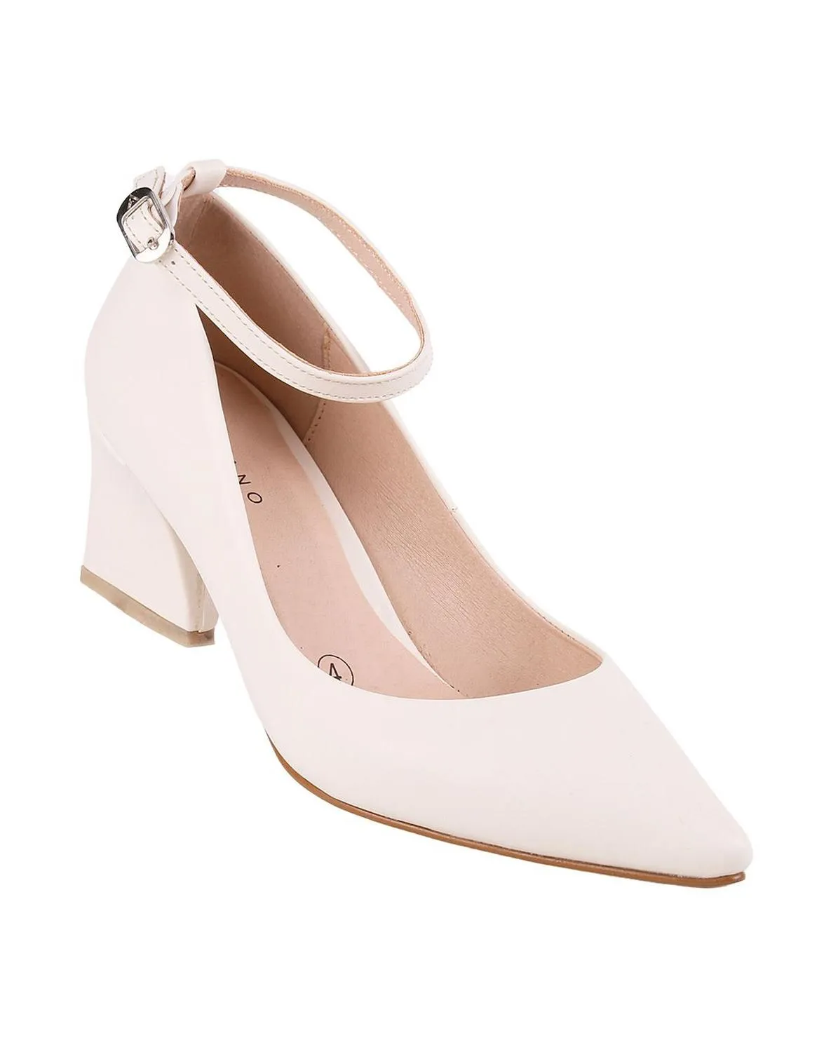 Zapatilla Mujer TacónCrema Valdano 01404104