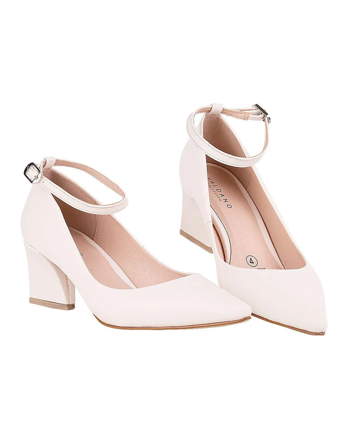 Zapatilla Mujer TacónCrema Valdano 01404104