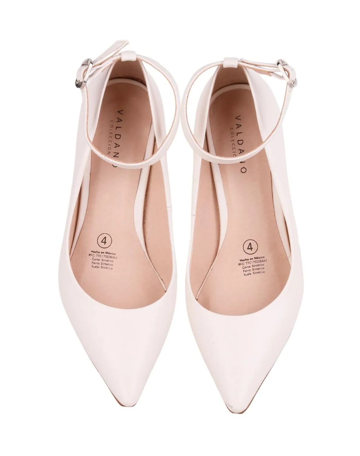 Zapatilla Mujer TacónCrema Valdano 01404104