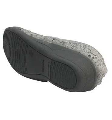 Zapatilla mujer tipo salón Nevada en gris