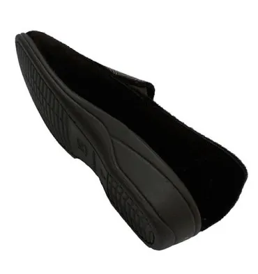 Zapatilla mujer tipo zapato estampado jaspeado Doctor Cutillas en marrón