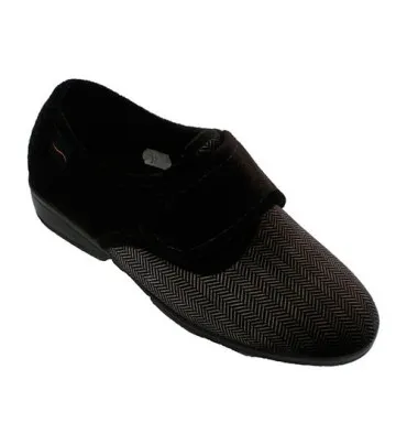 Zapatilla mujer velcro tipo zapato Doctor Cutillas en marrón