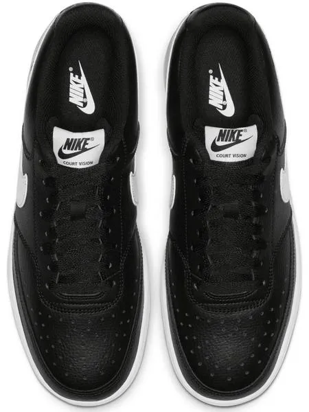 zapatilla nike court vision low negro hombre