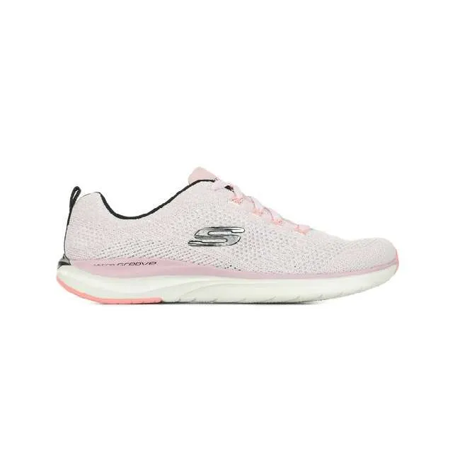 ZAPATILLA PARA MUJER  SKECHERS ULTRA GROOVE ROSA  149019 PKBK 