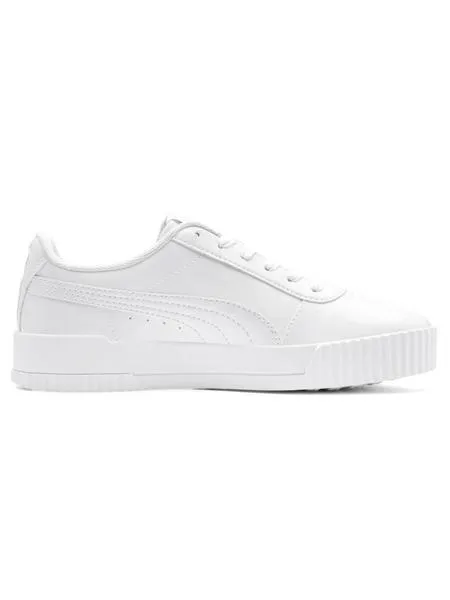 zapatilla puma carina p blanco mujer