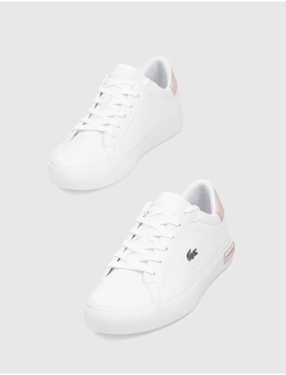Zapatilla Urbana Lacoste Powercourt Blanco/rosa