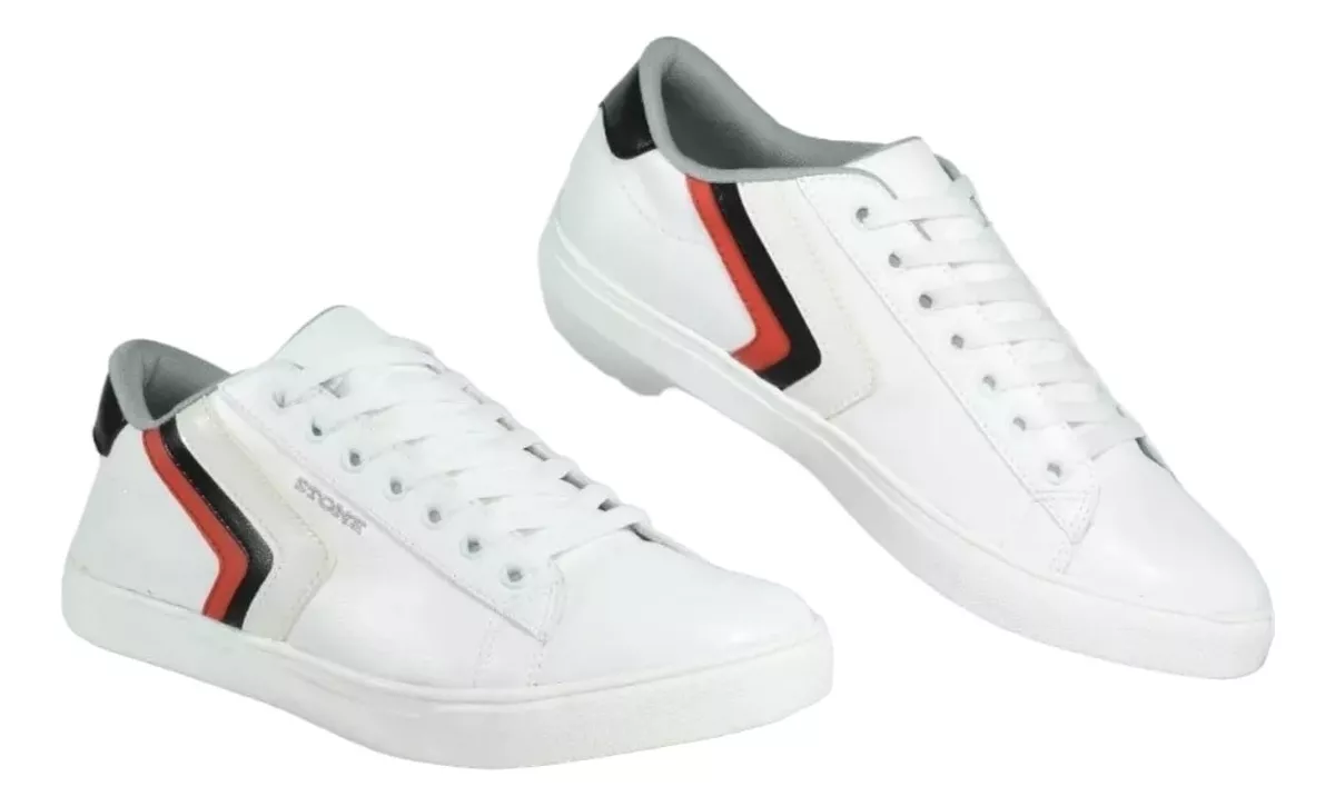 Zapatilla Urbano Eco Cuero Hombre Stone 8207