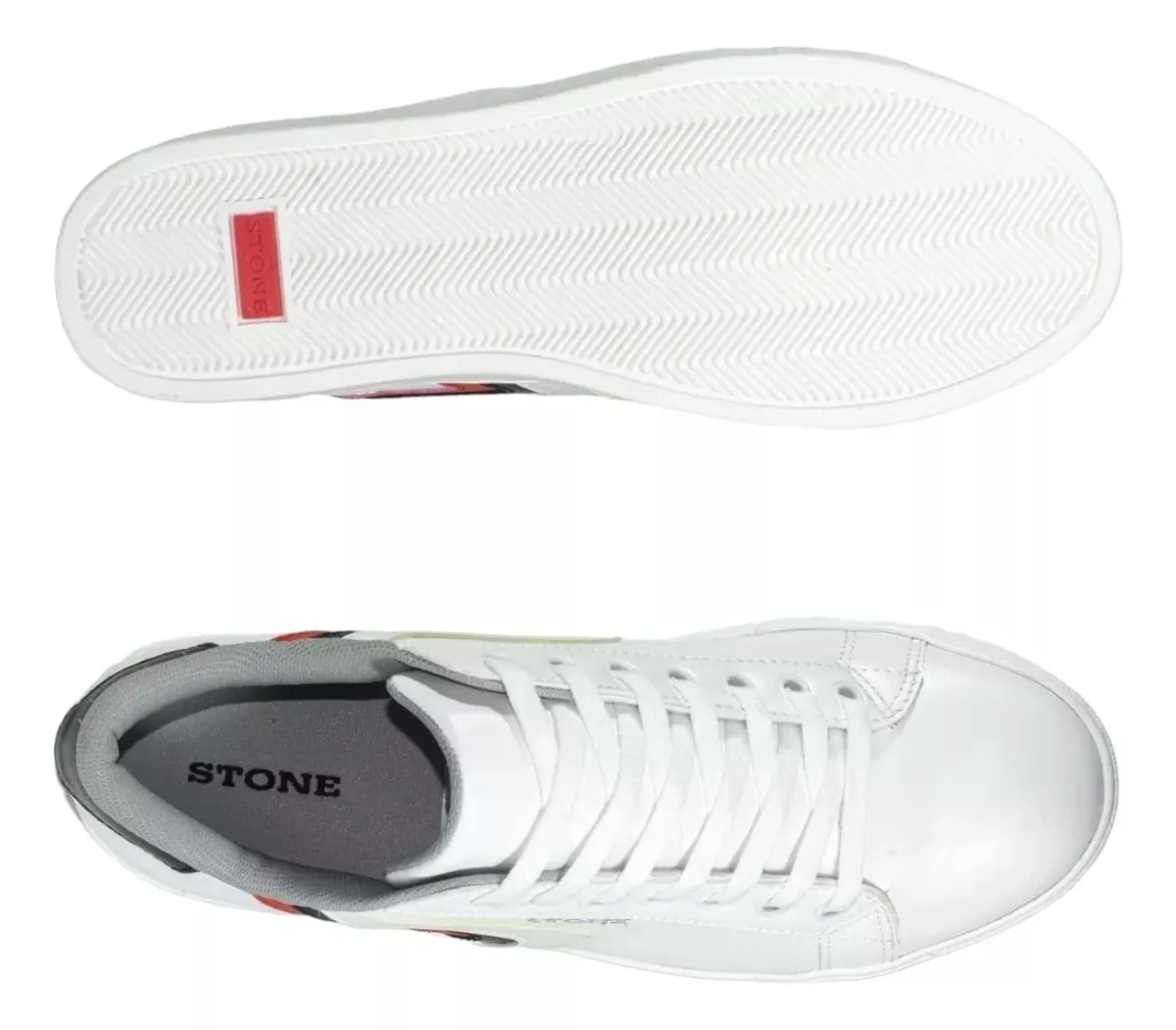 Zapatilla Urbano Eco Cuero Hombre Stone 8207