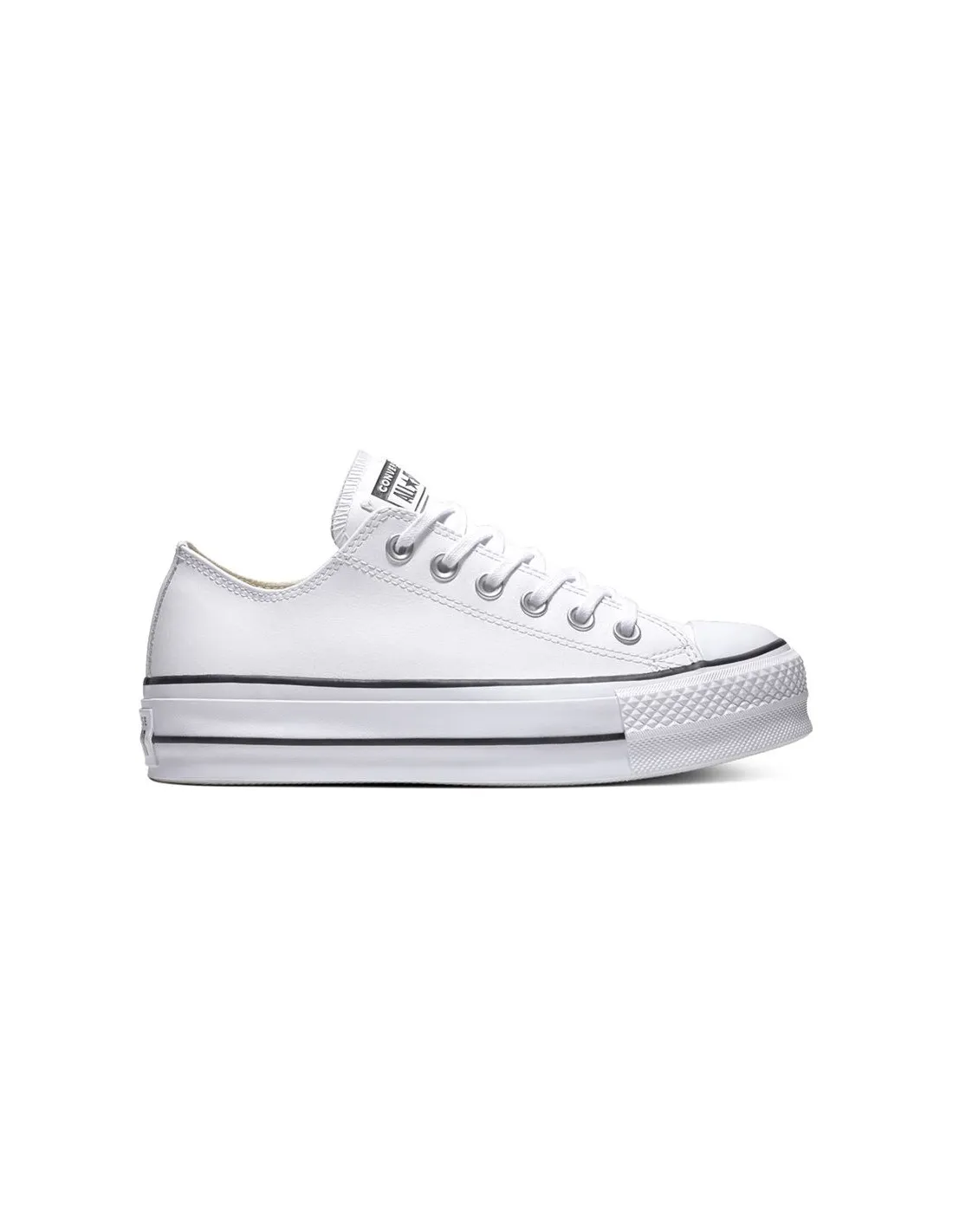 Zapatillas Converse Chuck Taylor All Star Platform Clean Leather Low Top White