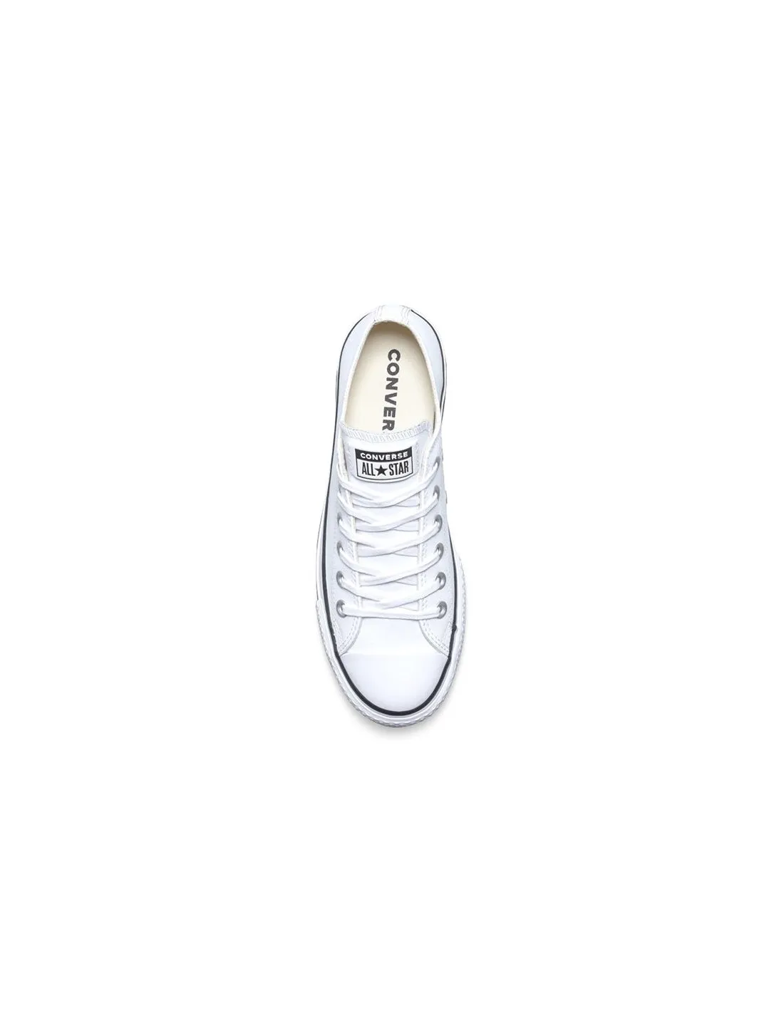 Zapatillas Converse Chuck Taylor All Star Platform Clean Leather Low Top White