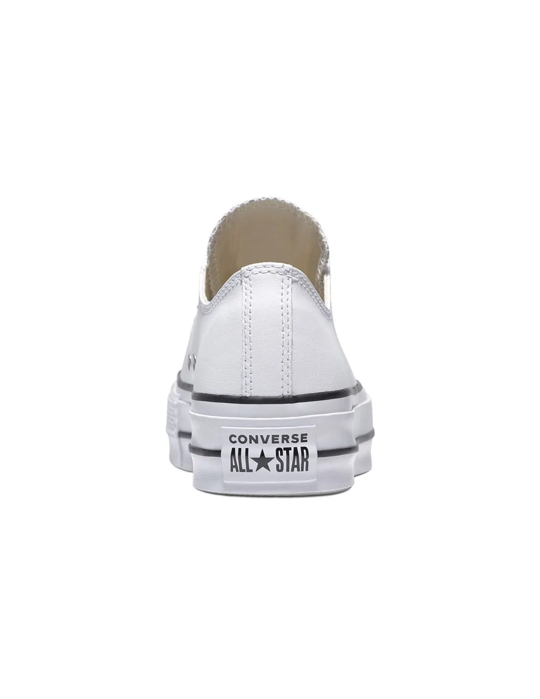 Zapatillas Converse Chuck Taylor All Star Platform Clean Leather Low Top White