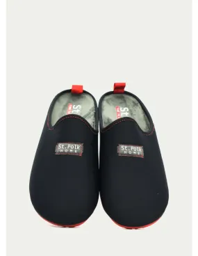 ZAPATILLAS DE CASA BIORELAX 13618 NEGRO 