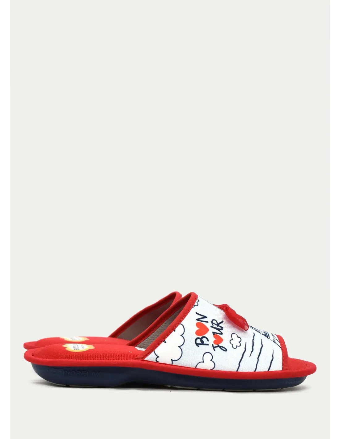 ZAPATILLAS DE CASA BIORELAX 4067 ROJO 