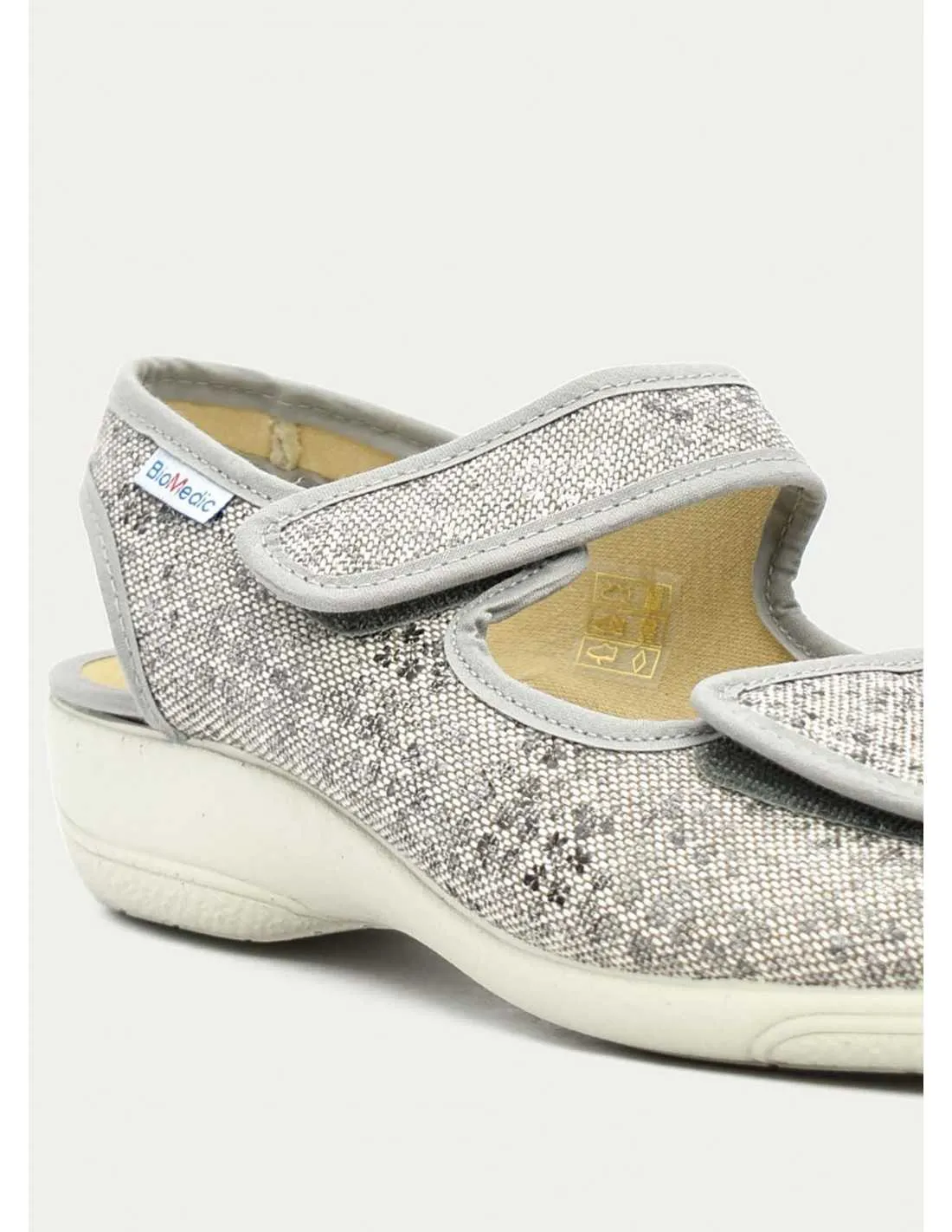 ZAPATILLAS DE CASA CABRERA 5474 GRIS 