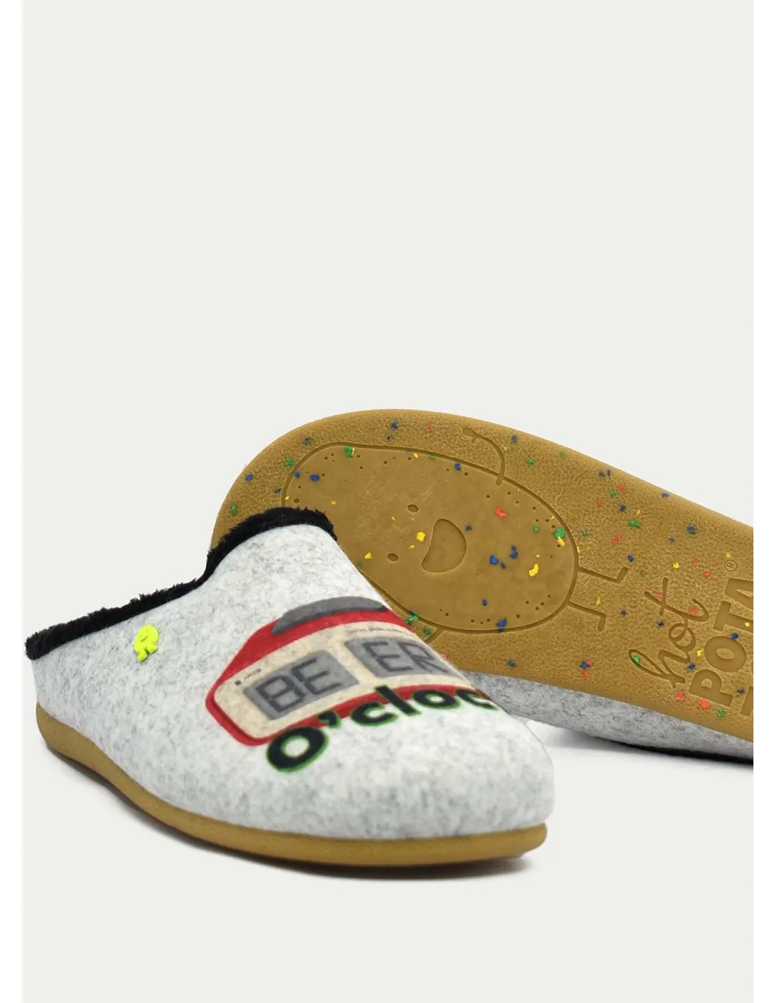 ZAPATILLAS DE CASA GIOSEPPO BEZAU GRIS CLARO 