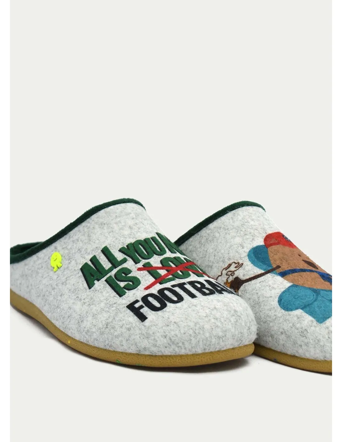 ZAPATILLAS DE CASA GIOSEPPO KOLSSAS GRIS CLARO 