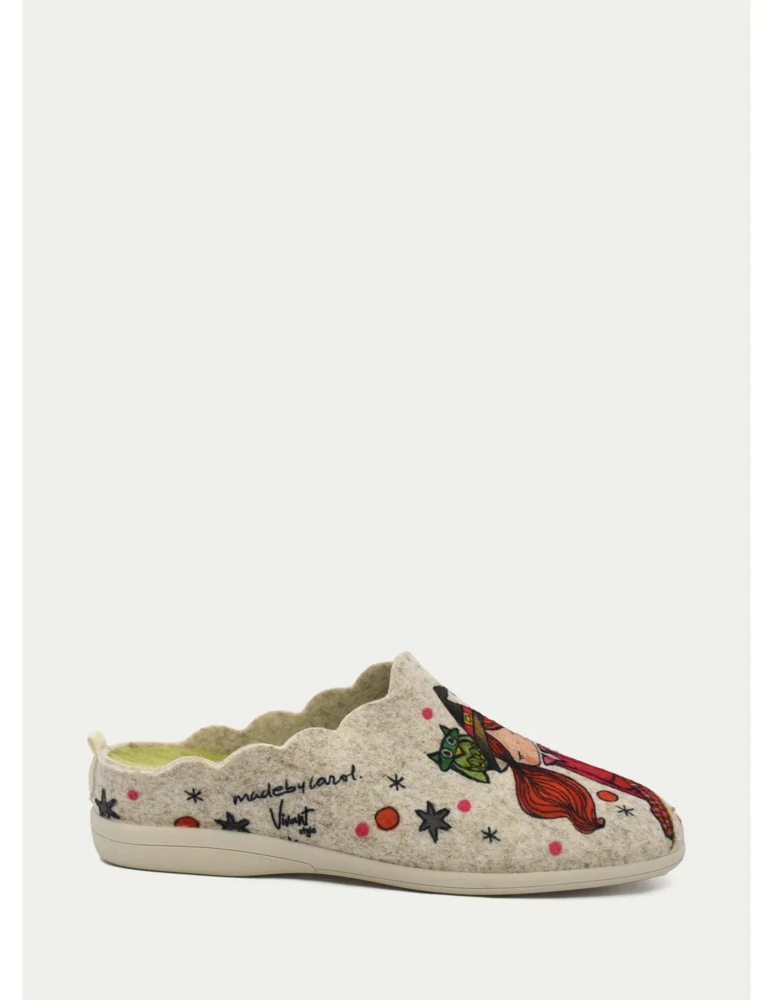 ZAPATILLAS DE CASA VIVANT 212735 BEIG 