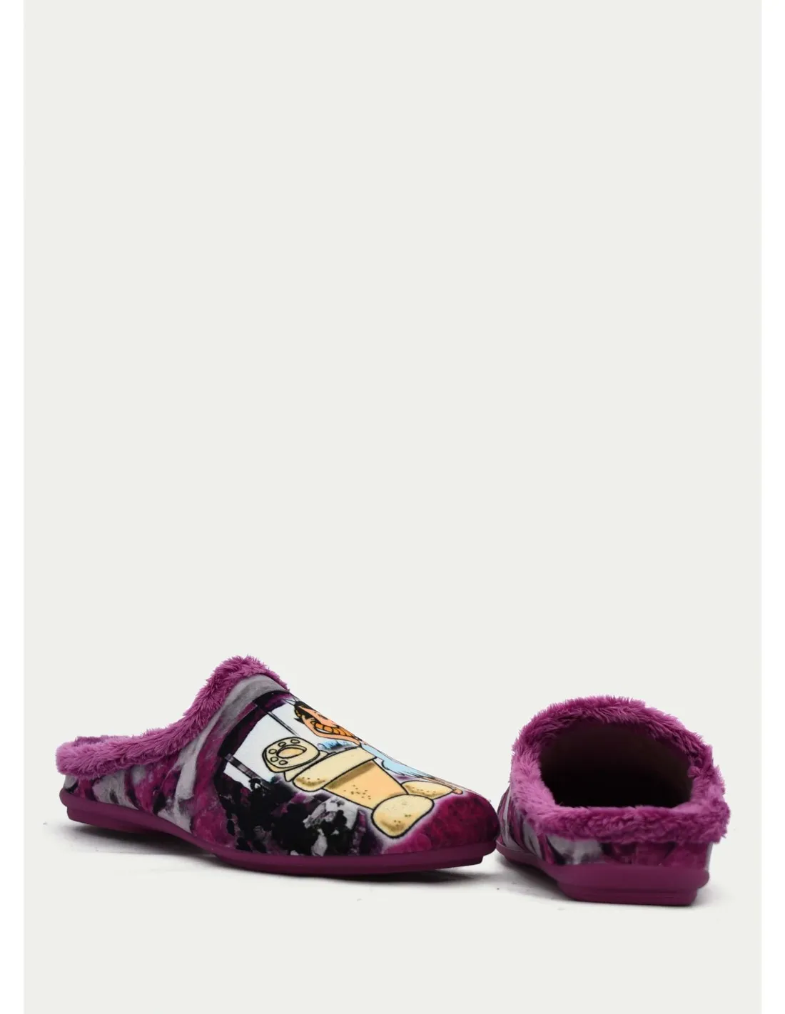 ZAPATILLAS DE CASA VULCABICHA 1375 GRIS CLARO 