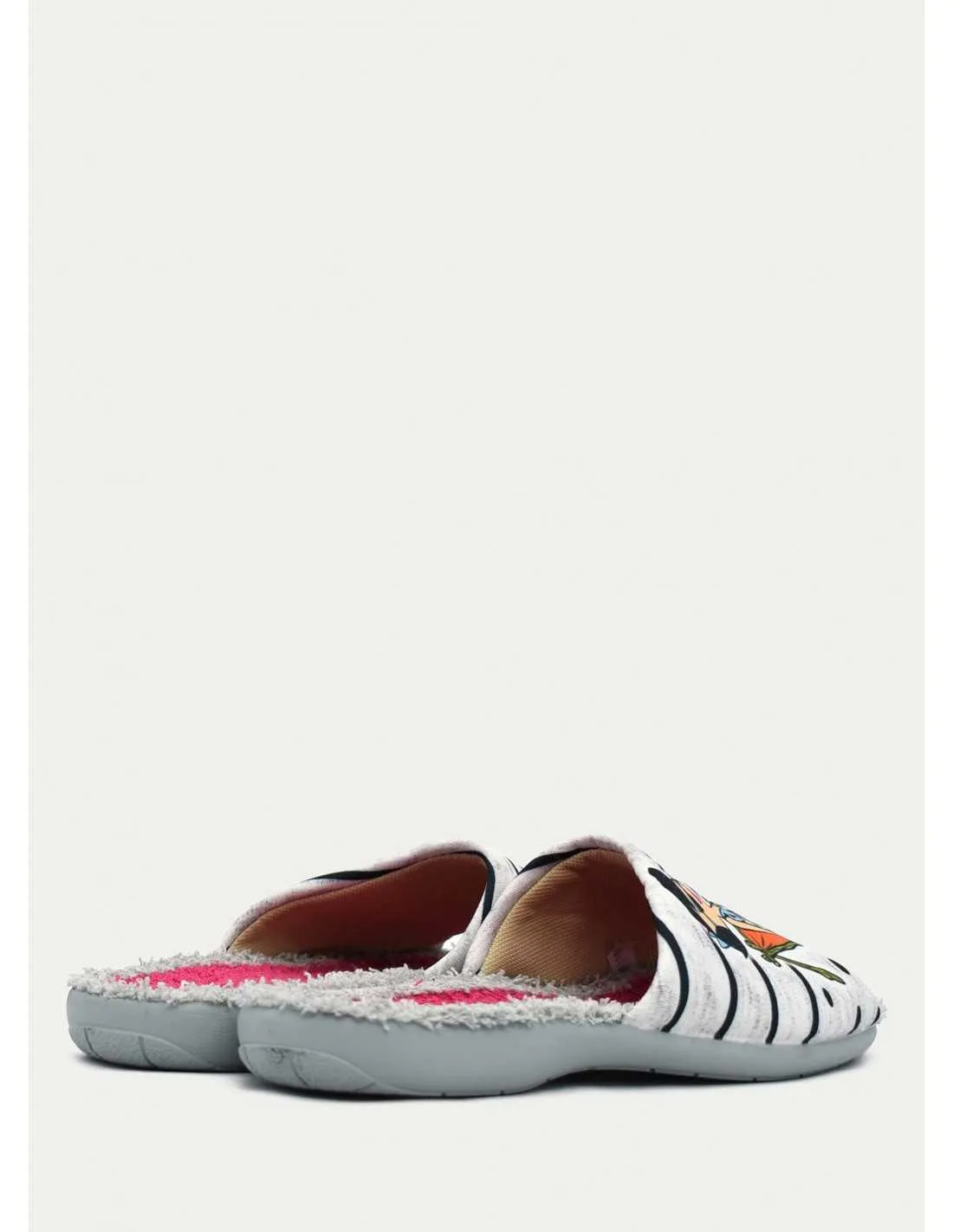 ZAPATILLAS DE CASA VULCABICHA 1917 GRIS CLARO 