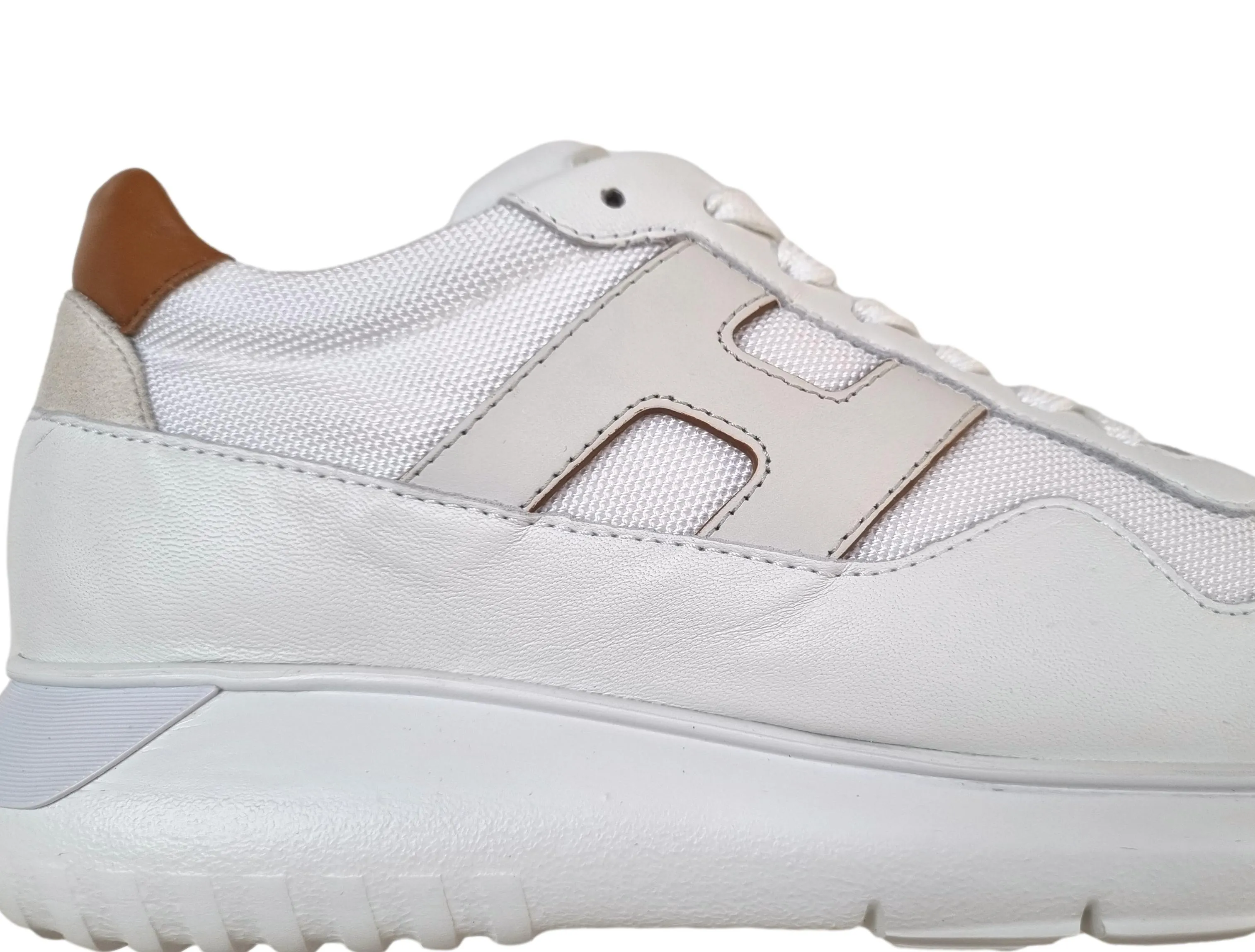 Zapatillas de hombre Hogan Interactive3 con cordones HXM3710EG30T4F0L2W blanco