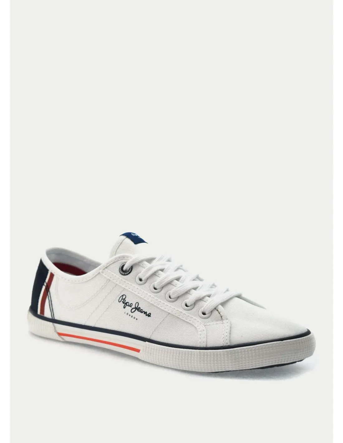 ZAPATILLAS DE LONA PEPE JEANS 30354 BLANCO 