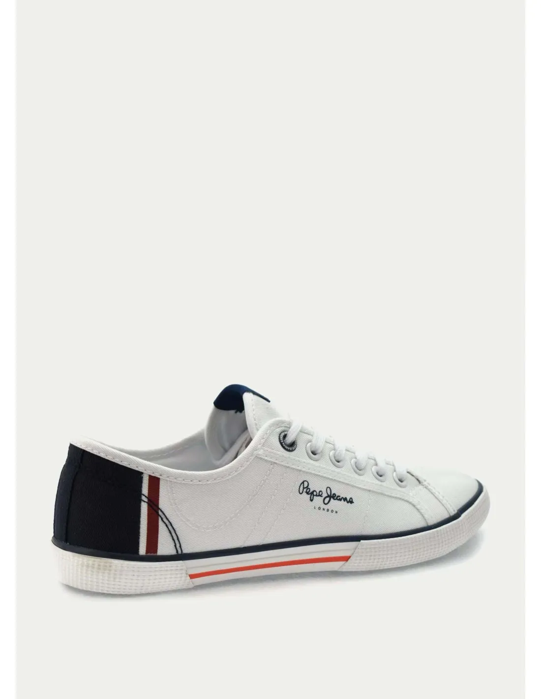 ZAPATILLAS DE LONA PEPE JEANS 30354 BLANCO 