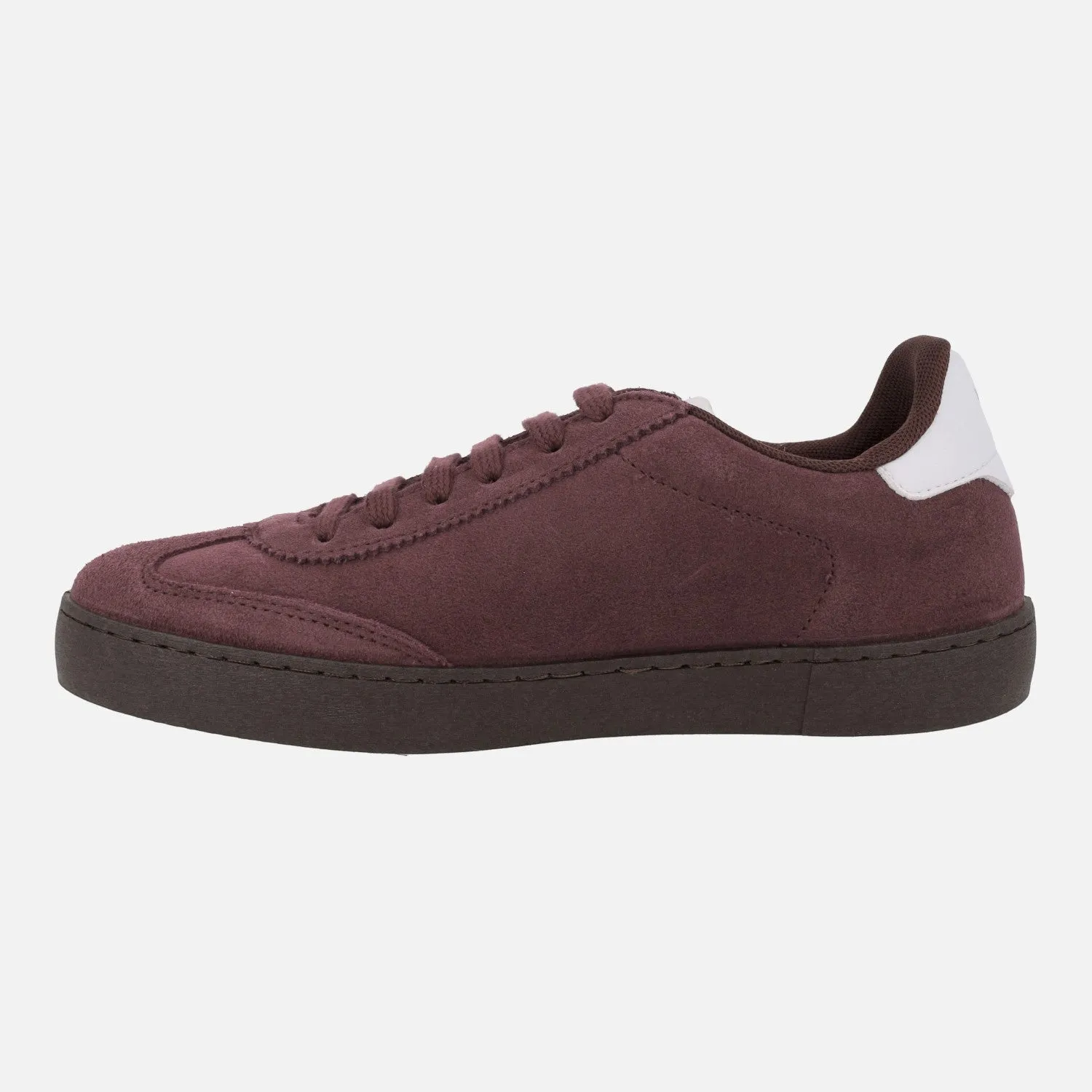Zapatillas deportivas Berlín ciclista en piel serraje para hombre