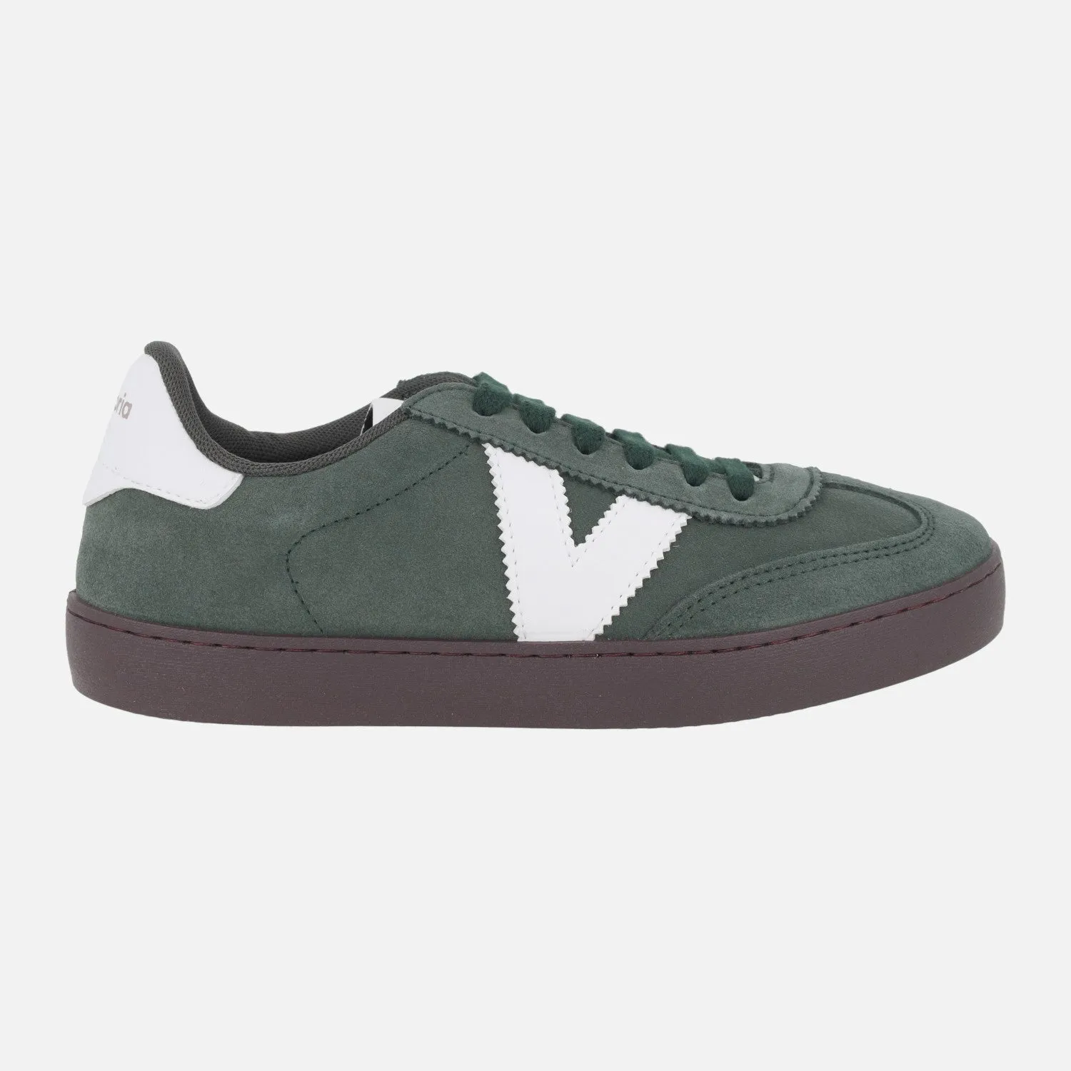 Zapatillas deportivas Berlín ciclista en piel serraje para hombre