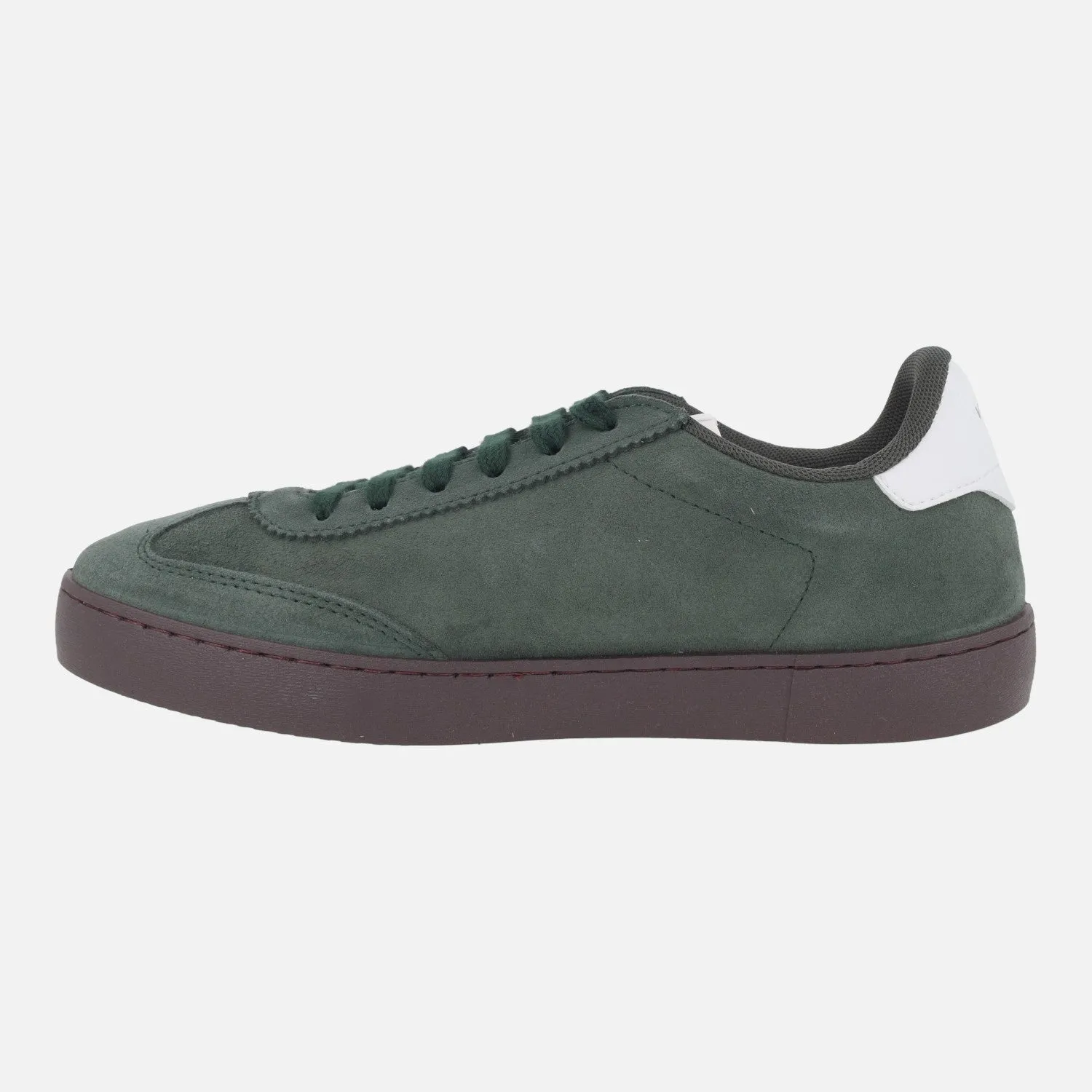 Zapatillas deportivas Berlín ciclista en piel serraje para hombre