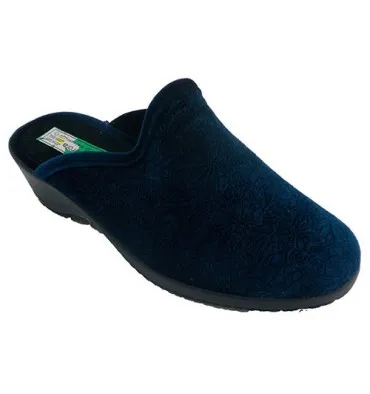 Zapatillas mujer abiertas por detrás Alberola en azul marino