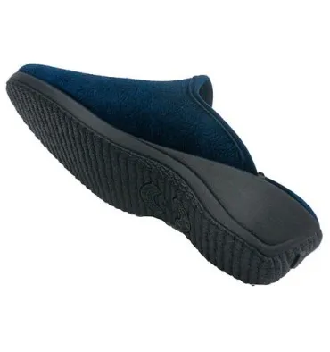 Zapatillas mujer abiertas por detrás Alberola en azul marino