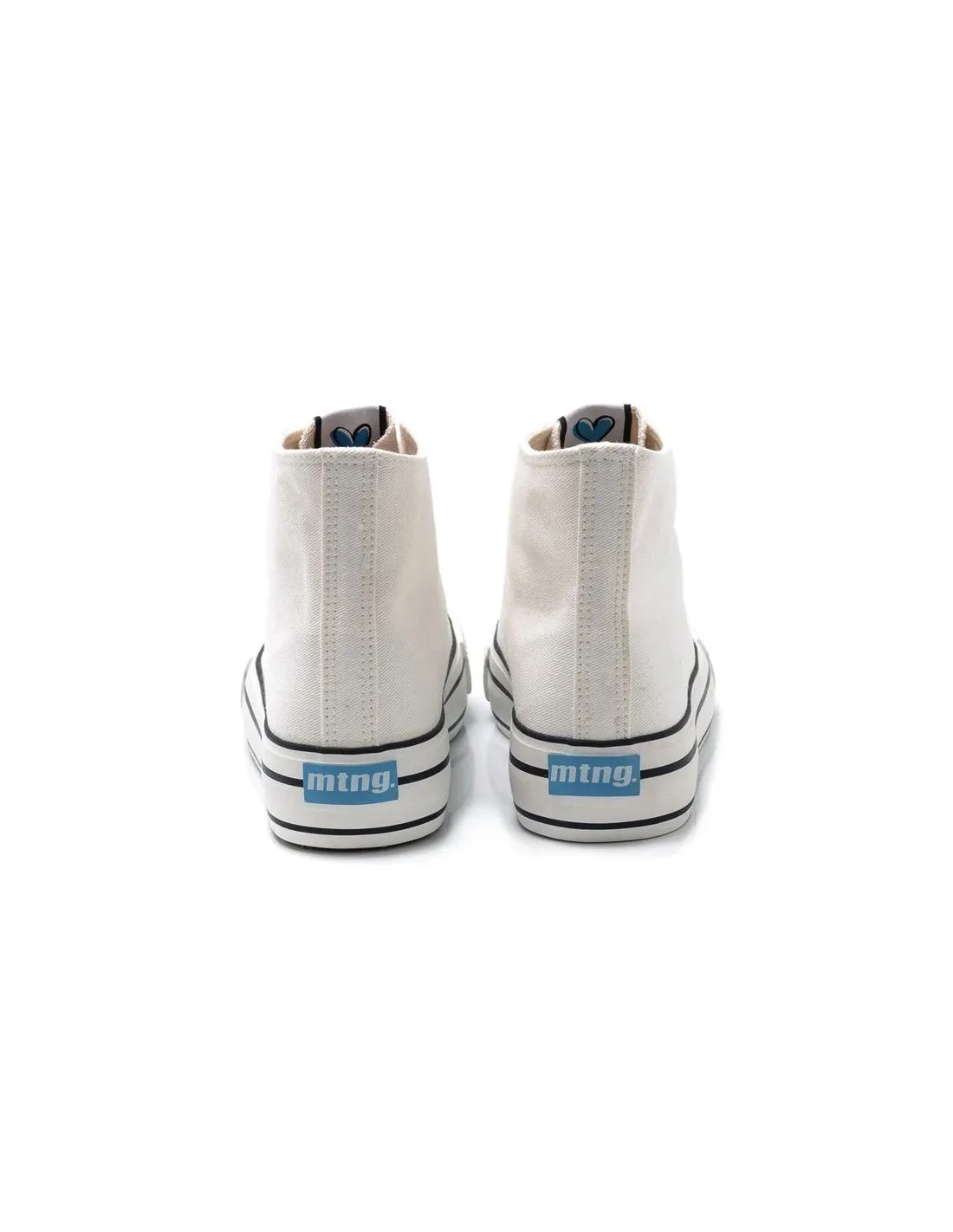 ZAPATILLAS MUSTANG BIGGERX CANVAS BLANCO MUJER