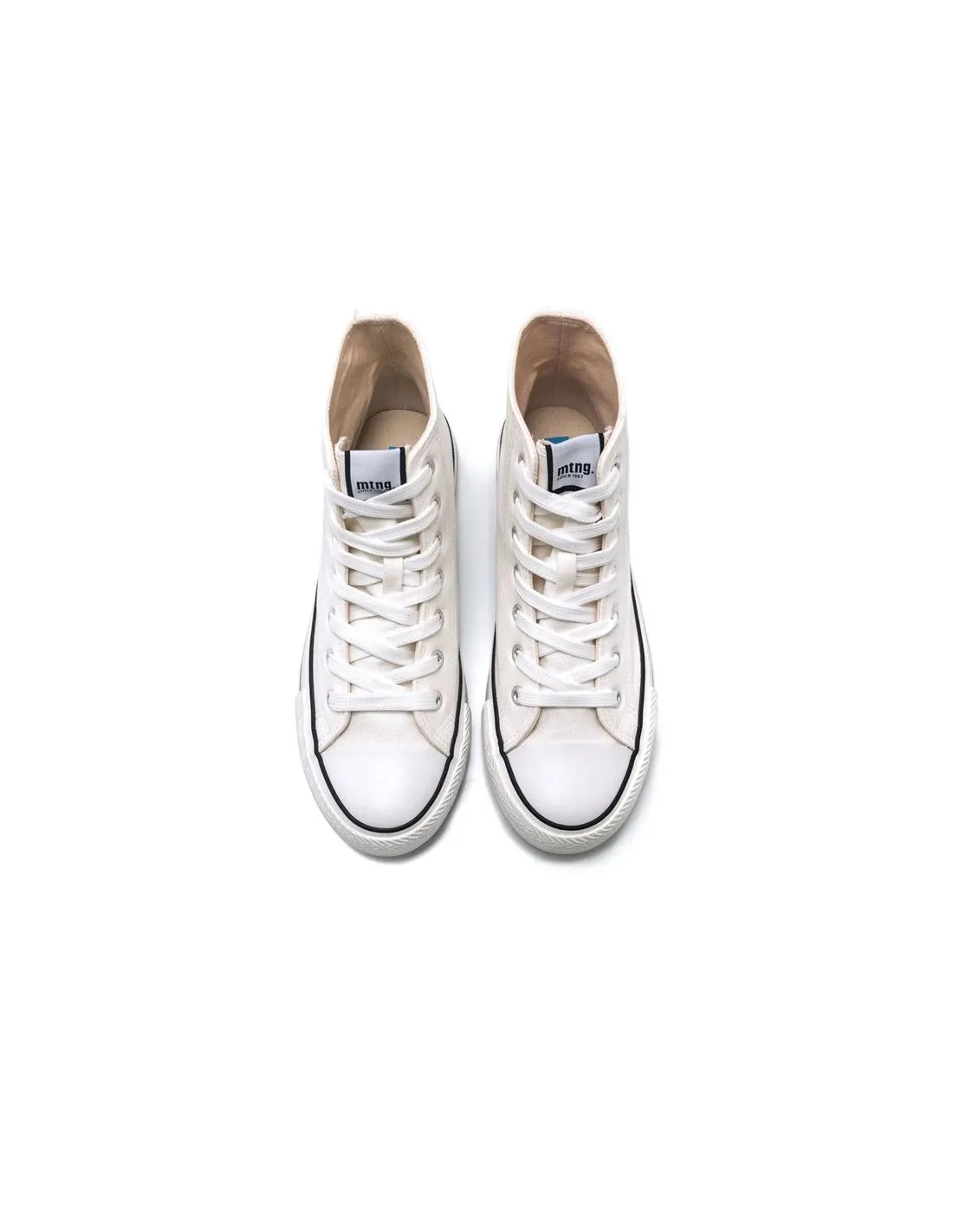 ZAPATILLAS MUSTANG BIGGERX CANVAS BLANCO MUJER