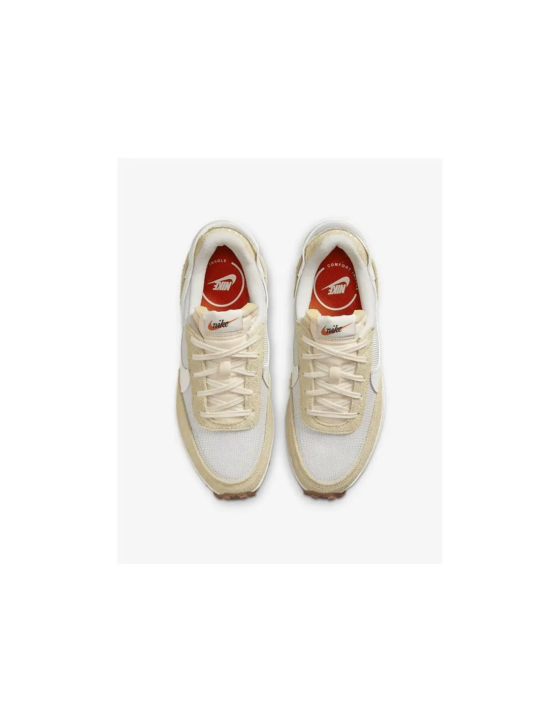 Zapatillas Nike Waffle Debut Mujer Beige