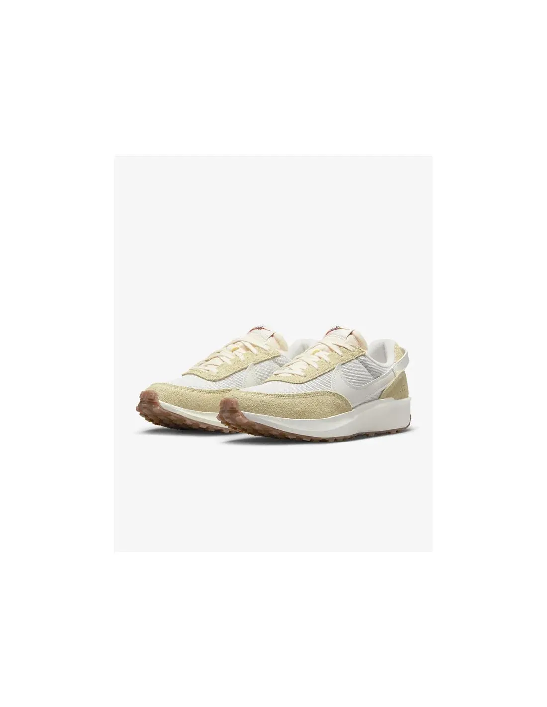 Zapatillas Nike Waffle Debut Mujer Beige