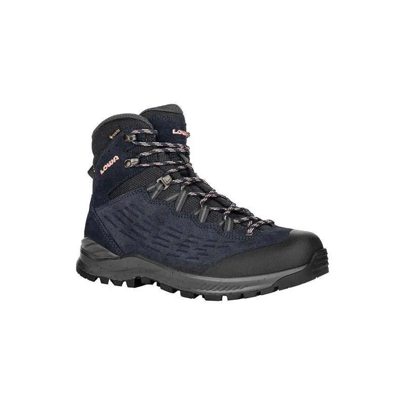 Zapatillas para mujer Lowa Explorer GTX Mid (azul marino/rosa)