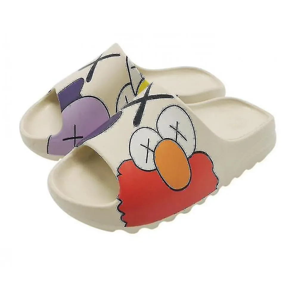 Zapatillas Pareja de suela gruesa Sandalias Bob Esponja Niños C